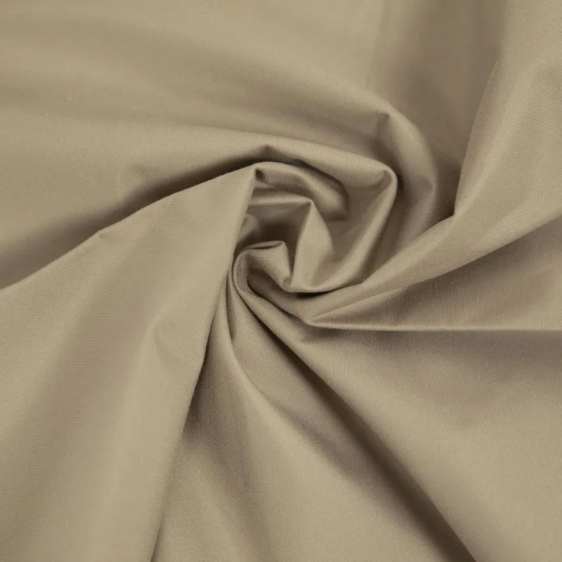 Tela Blackout Silk para Cortinas - Retardante de fuego | Beige oscuro