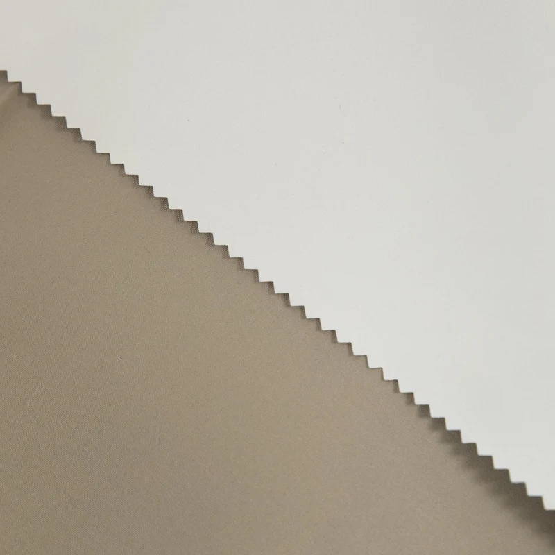 Tela Blackout Silk para Cortinas - Retardante de fuego | Beige oscuro