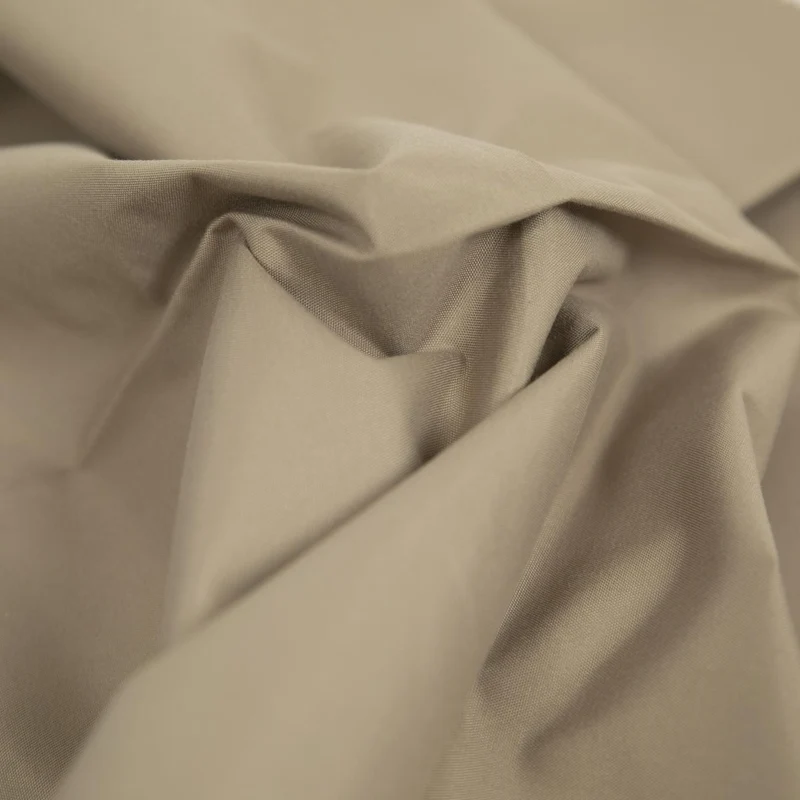 Tela Blackout Silk para Cortinas - Retardante de fuego | Beige oscuro