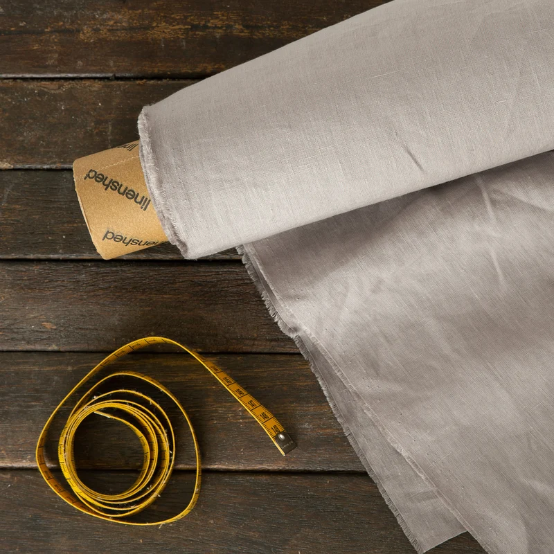 Lino lavado por metros - Beige natural