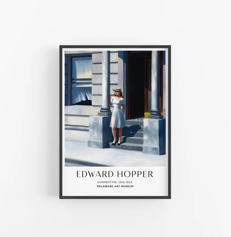 Cuadro Edward Hopper Summertime