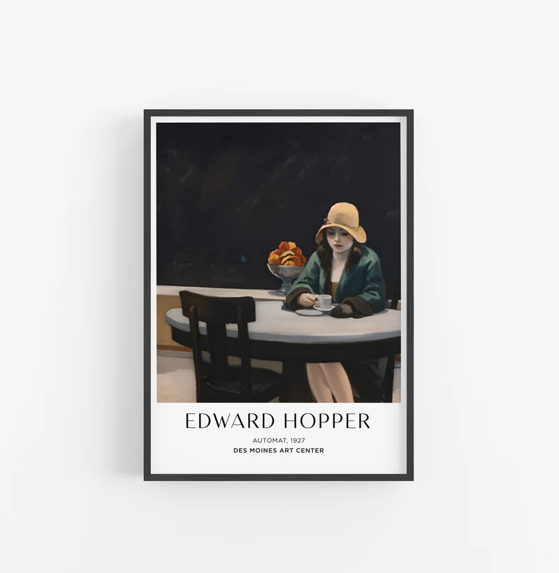 Cuadro Eward Hopper Automat