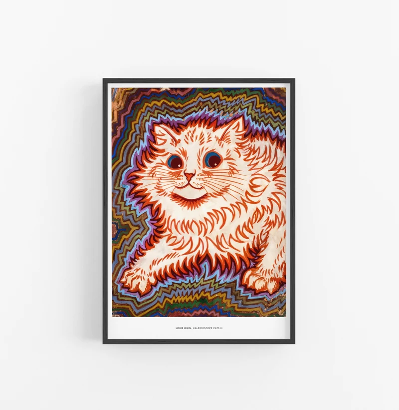 Cuadro Louis Wain Kaleidoscope Cats