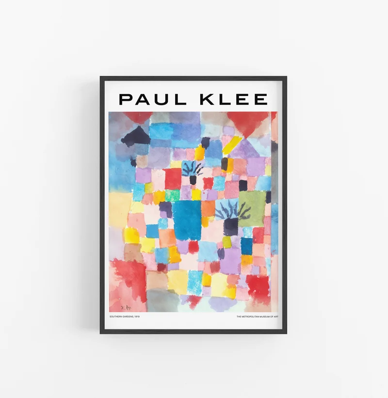 Cuadro Paul Klee Southern Gardens