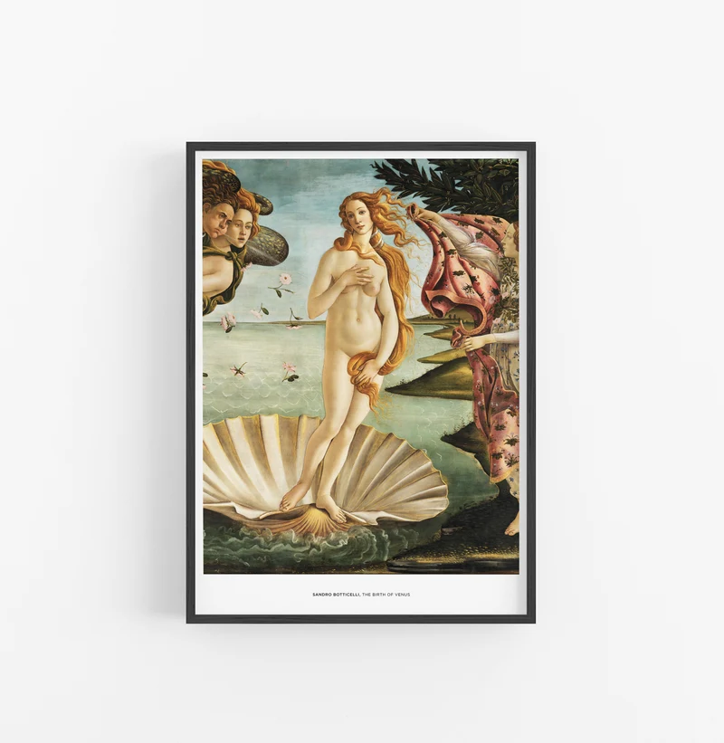 Cuadro Sandro Boticelli El Nacimiento De Venus
