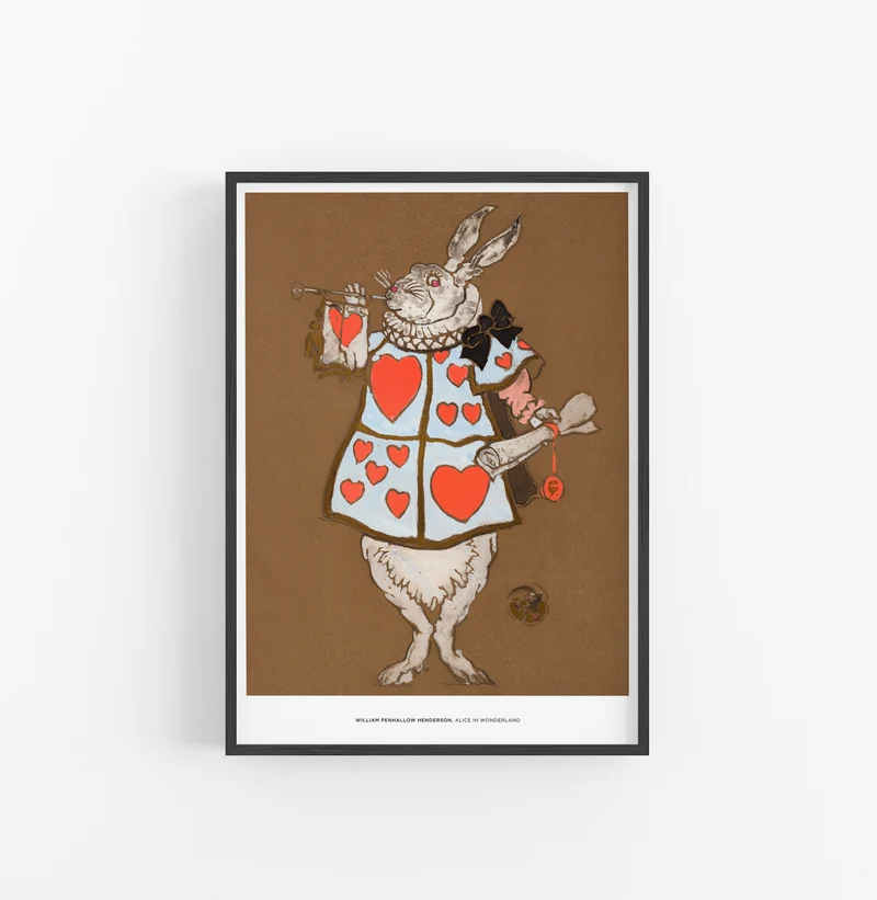 Cuadro William Penhallow Henderson Alice In Wonderland