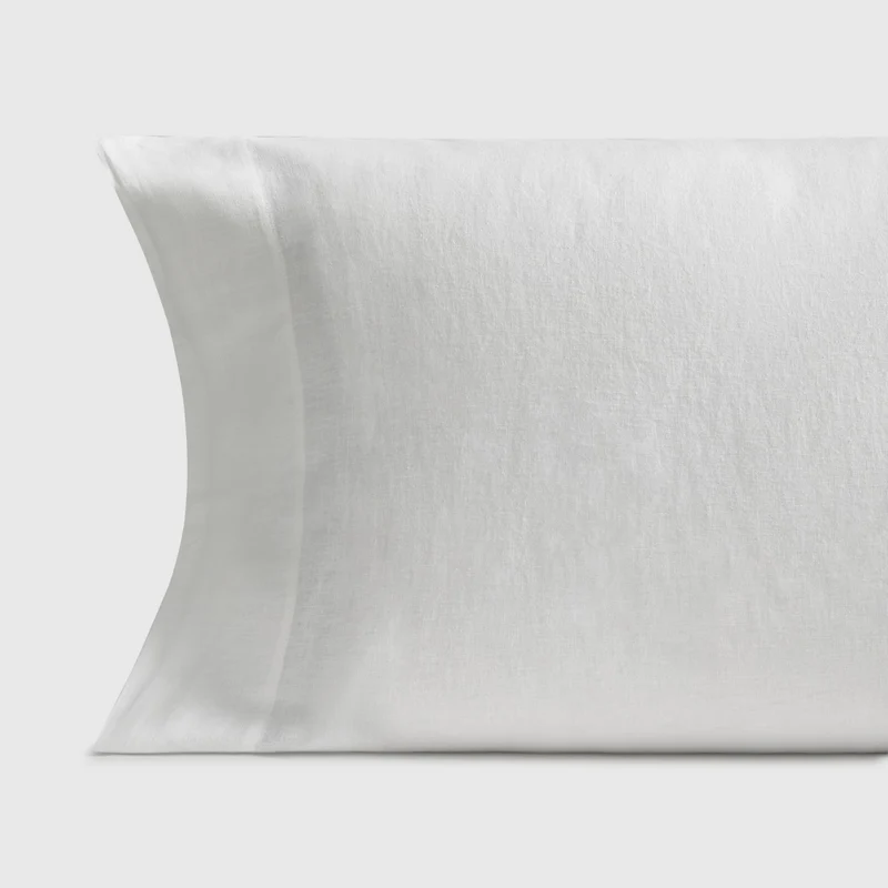 Funda de almohada lino y algodón Linlov