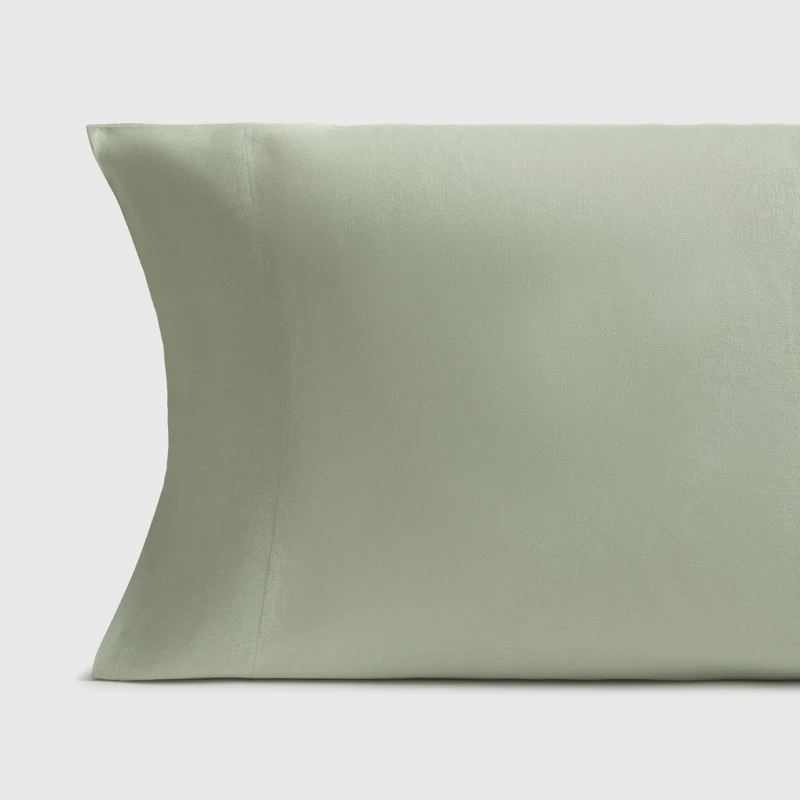 Funda de almohada lino y algodón Linlov