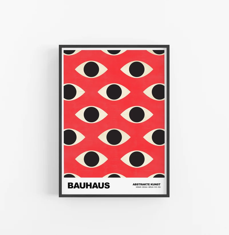 Cuadro Bauhaus Muchos Ojos