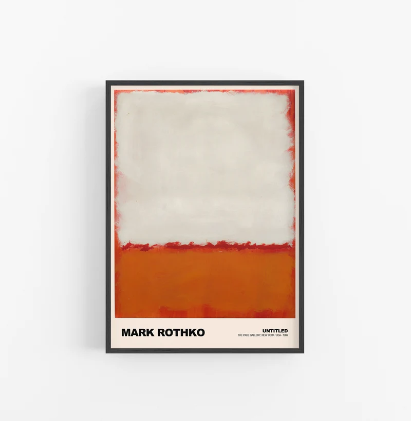 Cuadro Mark Rothko Untitled