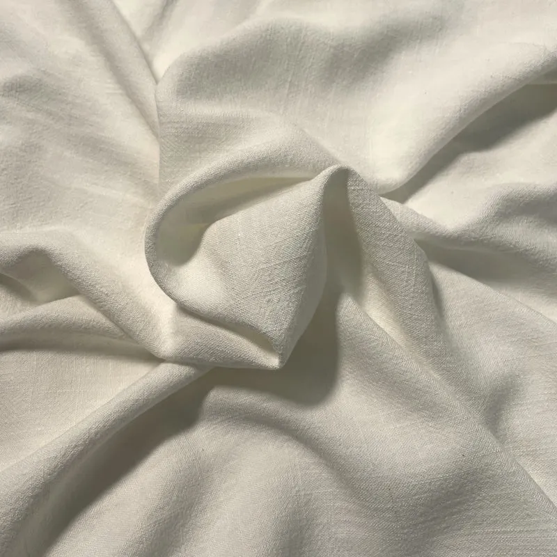 Tejido de Viscosa y Lino 230g/m² 1,35m ancho | Perla