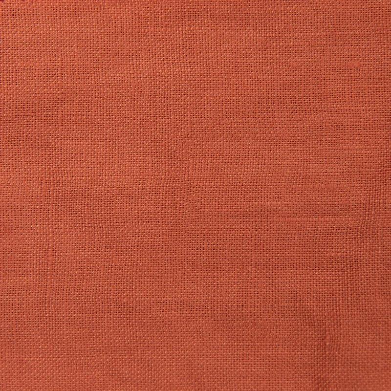 Tela de lino 100% 165 g/m² 1.3 metros de ancho - Terracota