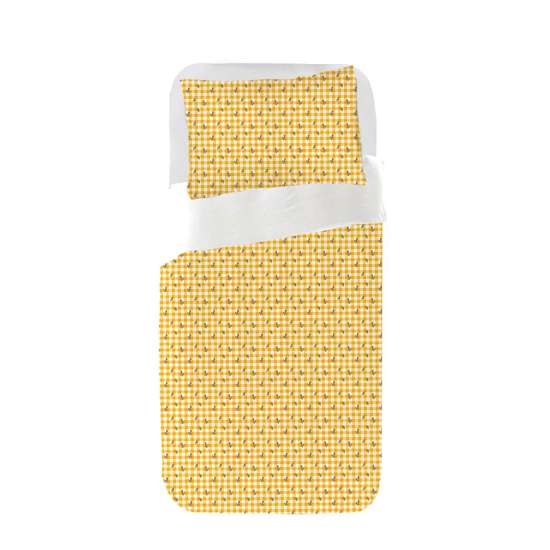 Funda nórdica Infantil Flor Amarilla