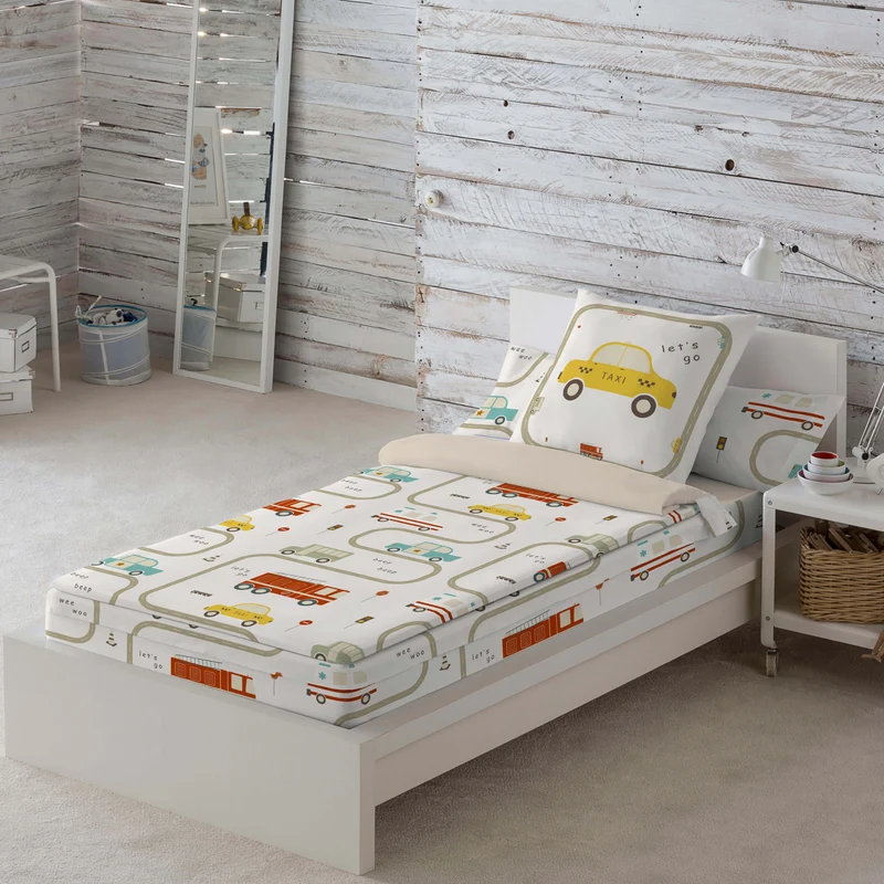 SACO NÓRDICO INFANTIL GREEN 100% ALGODÓN