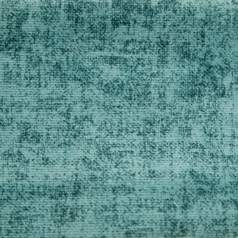 Tela de terciopelo rayado para tapicería - Fana - Azul Turquesa