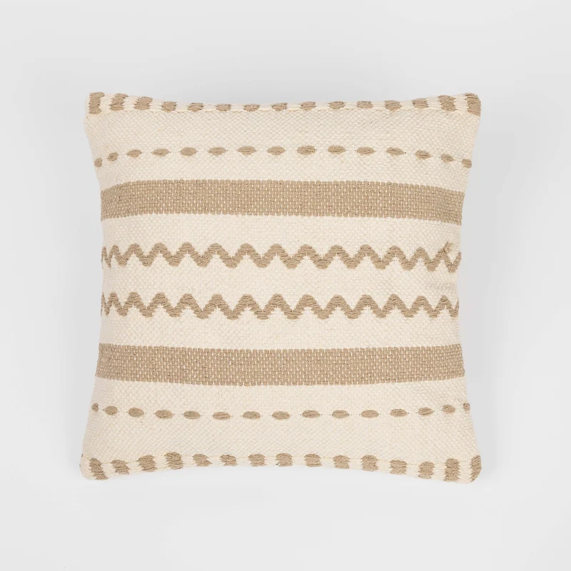 Cojín cuadrante algodón Leito 45x45 - funda + relleno