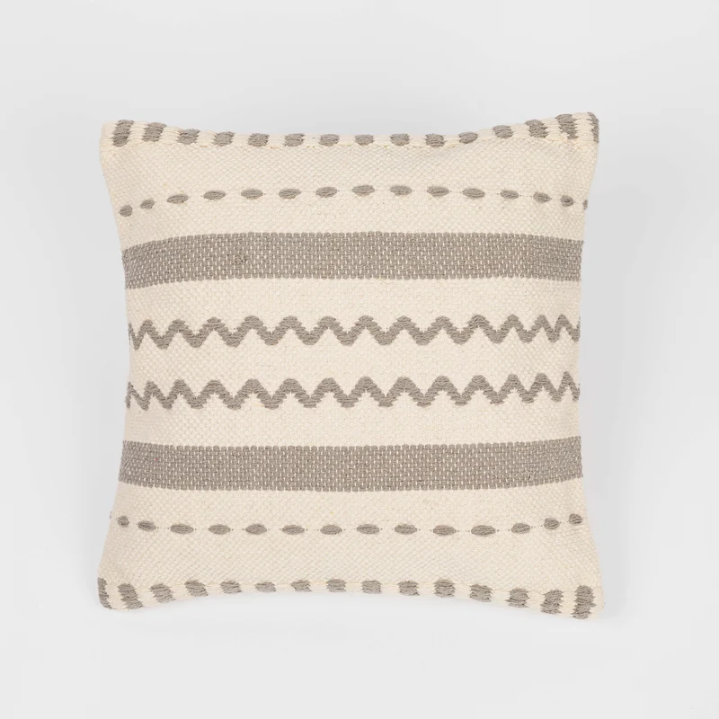 Cojín cuadrante algodón Leito 45x45 - funda + relleno