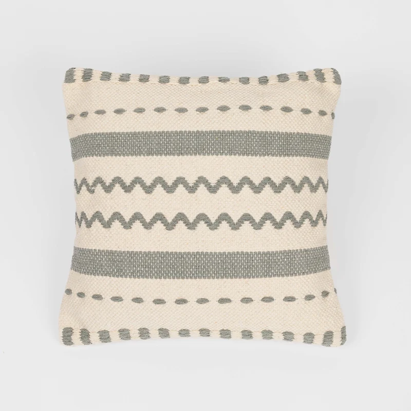 Cojín cuadrante algodón Leito 45x45 - funda + relleno