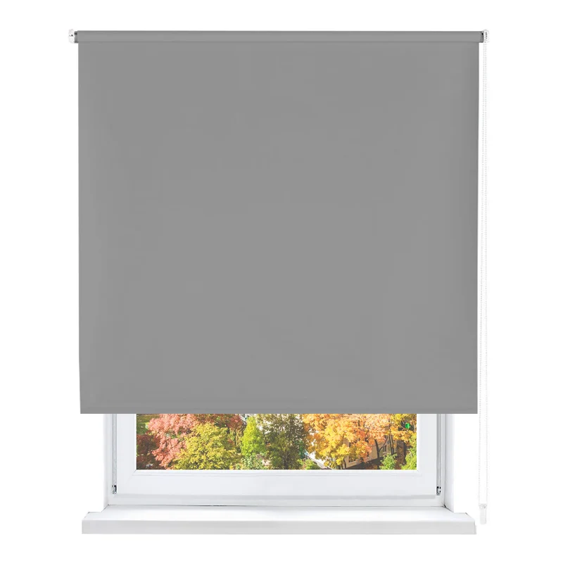 Estor enrollable opaco-Gris