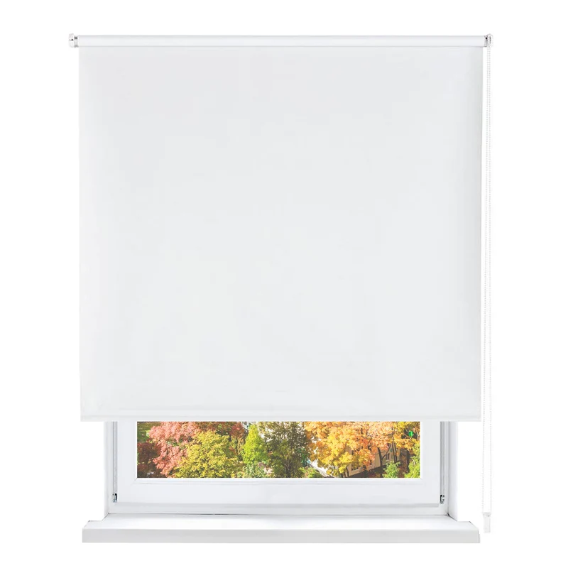 Estor enrollable opaco- Blanco