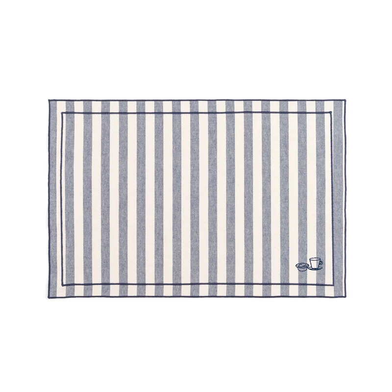 Roupa de mesa Barra, em algodão, com motivos inspirados em Portugal bordados