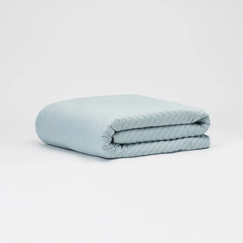 Colcha bouti verde tiffany