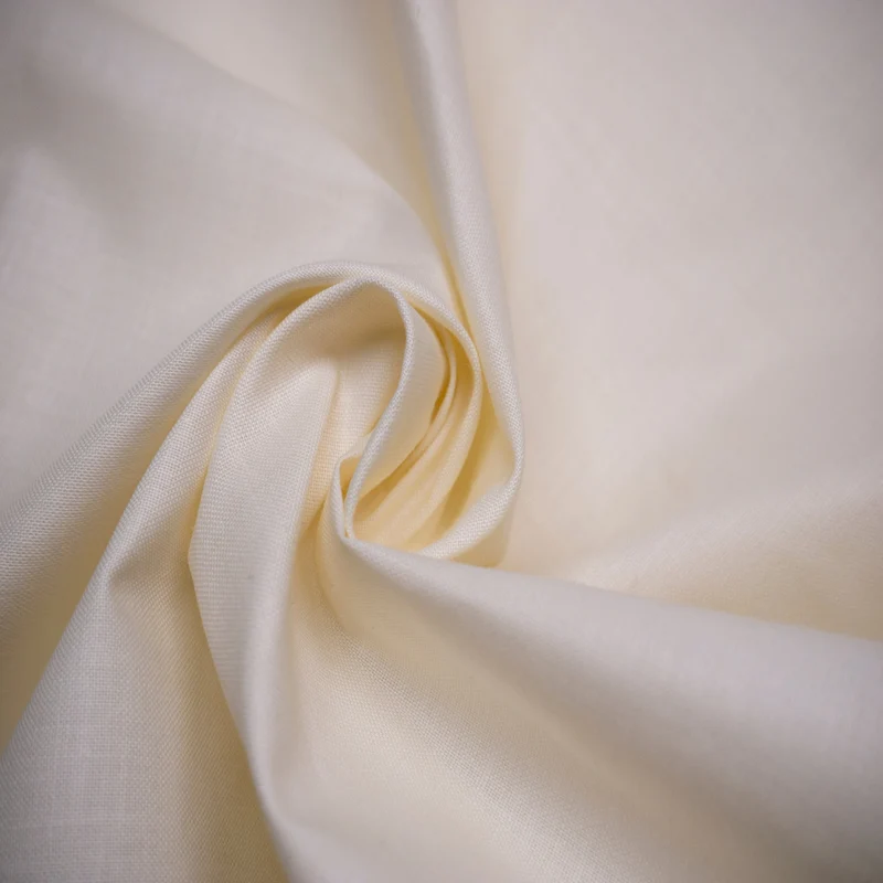 Tela para sábanas lisa - Beige Claro Cáscara de Huevo 2,8m