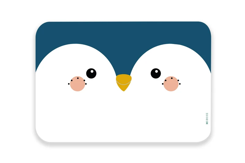 Mantel individual Infantil Pingüino