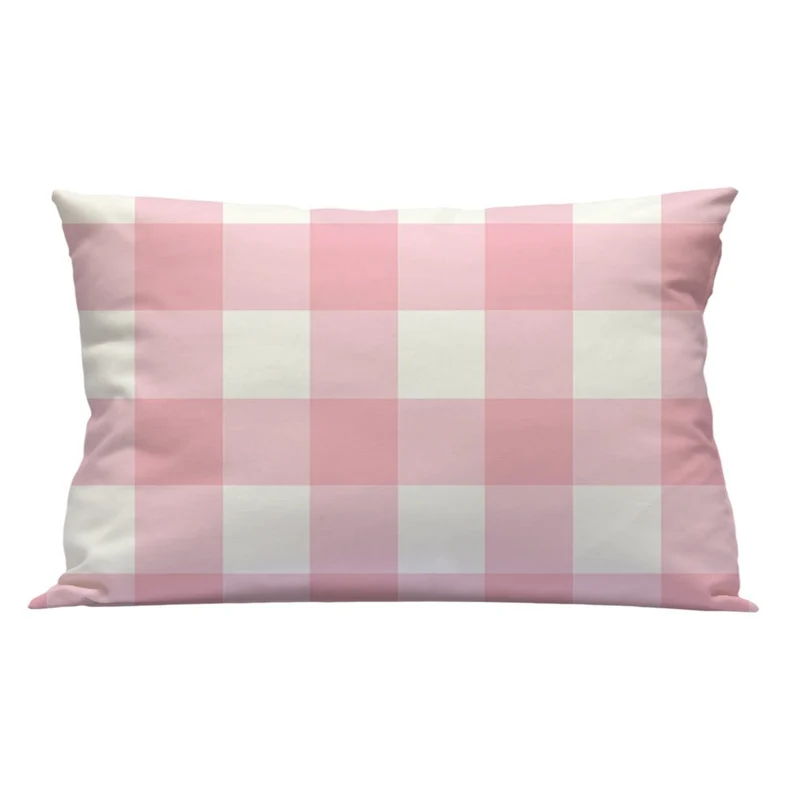 Funda cuadrante vichy L Rosa