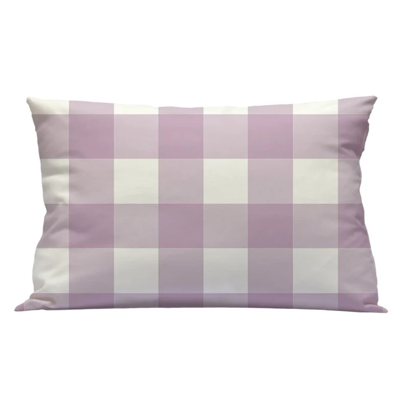 Funda cuadrante vichy L Malva
