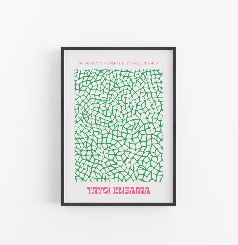 Cuadro Yayoi Kusama Fractal