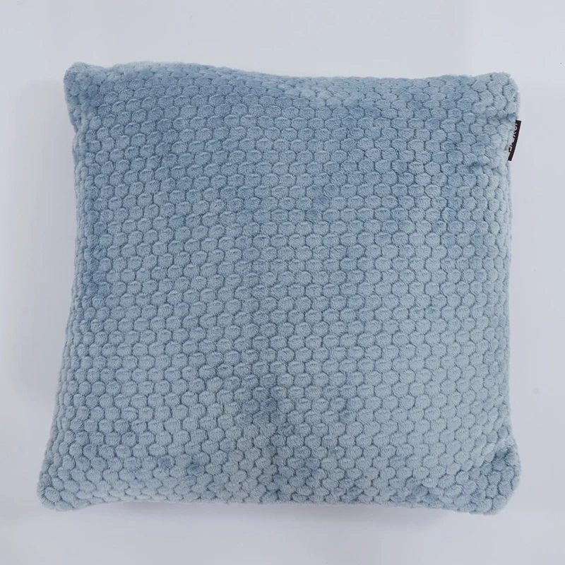 Funda de cojín coralina oslo azul hielo