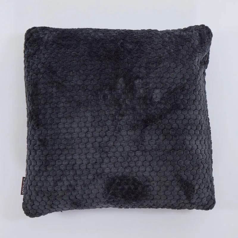Funda de cojín coralina oslo plomo