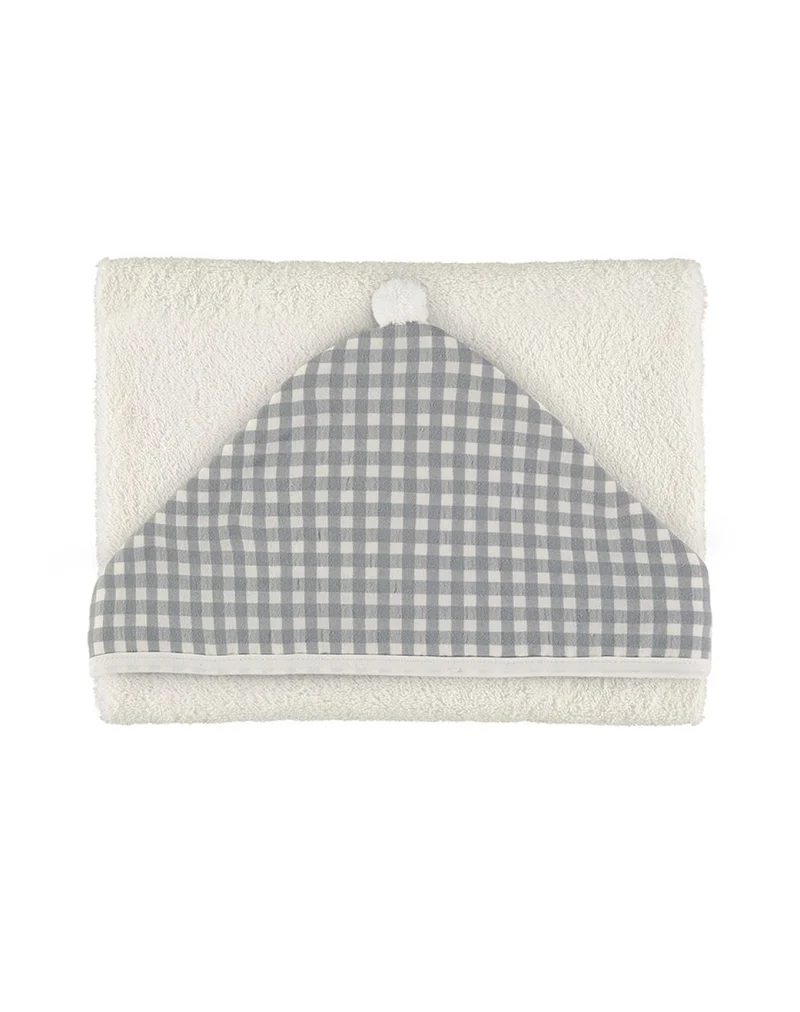 Capa rizo - CHECKS GRIS
