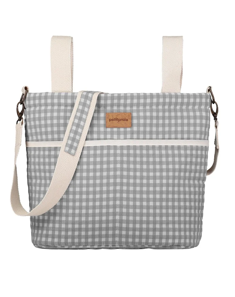 Bolso Park - CHECKS GRIS
