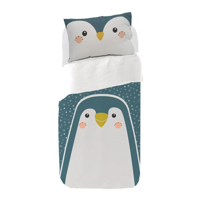 Juego de funda nórdica Infantil Pingüino