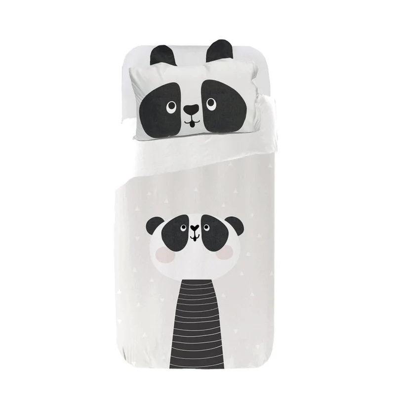 Juego de funda nórdica Infantil Panda