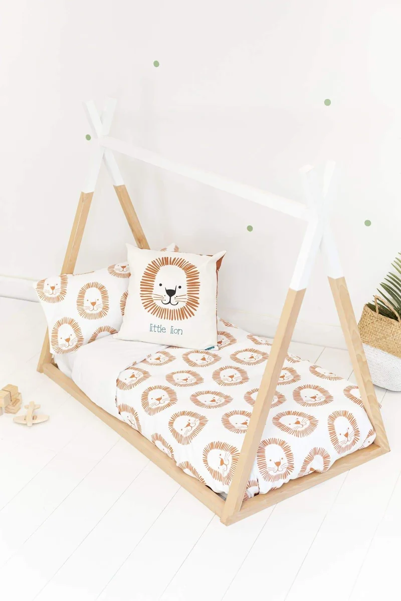 Juego de funda nórdica Infantil Leoncio Blanco