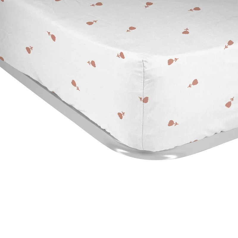 Sábana bajera Infantil estampada Tulipán