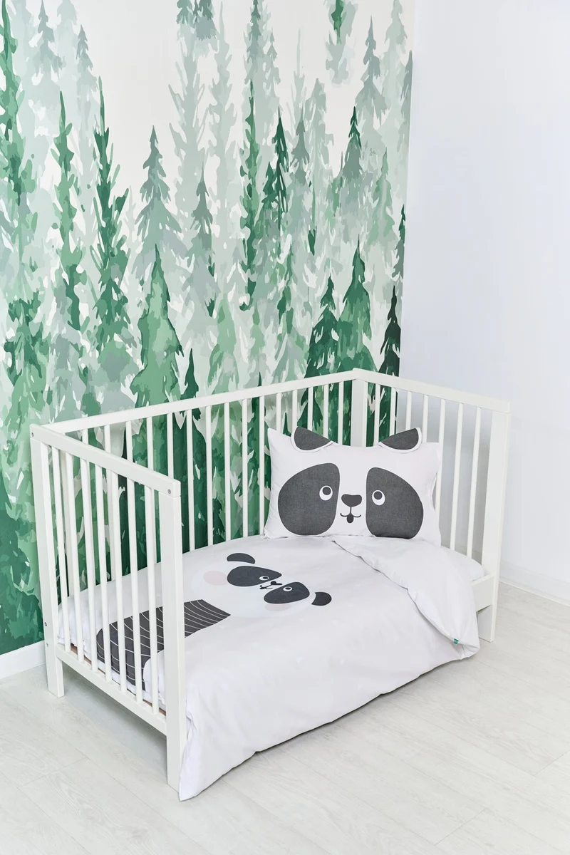 Juego de funda nórdica Bebé Panda