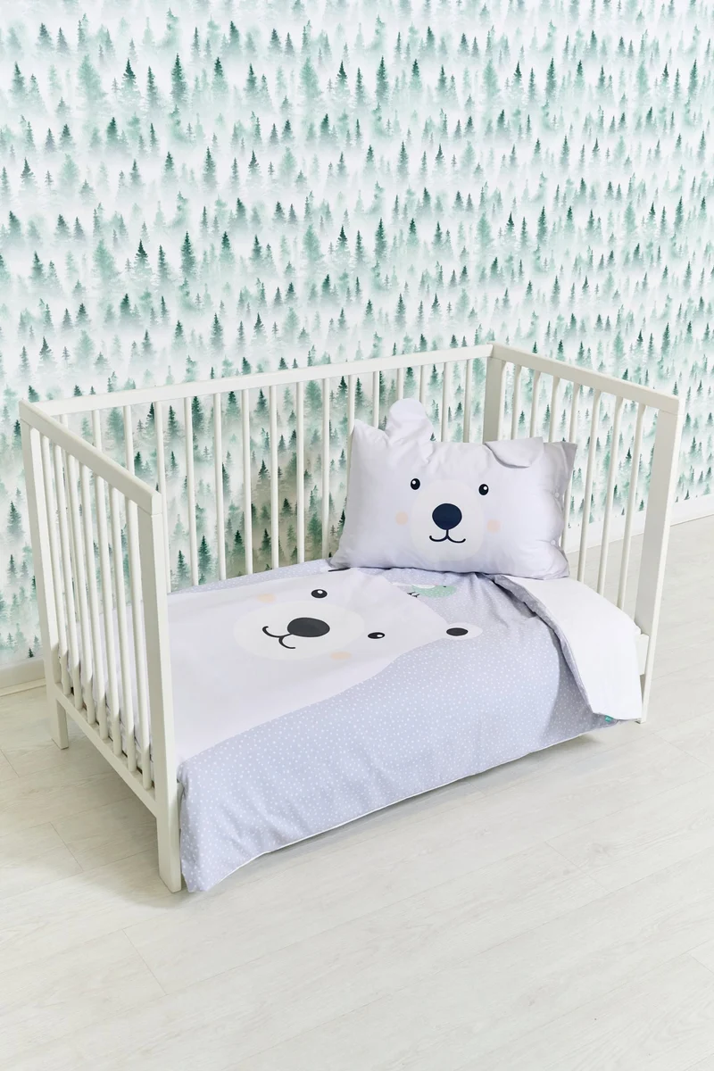 Juego de funda nórdica Bebé Oso Polar