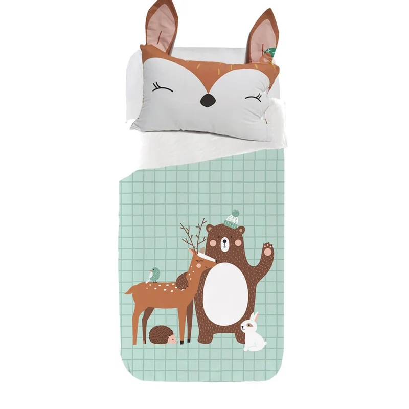 Juego de funda nórdica Bebé Ciervo