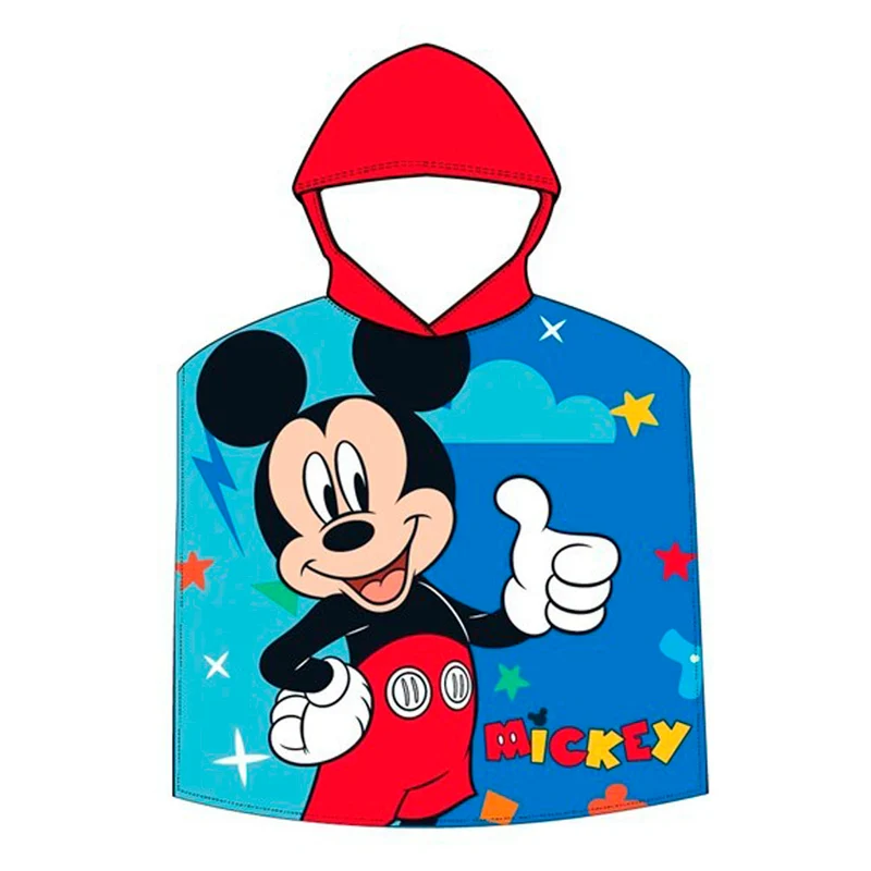 Poncho baño infantil microfibra Mickey 1536