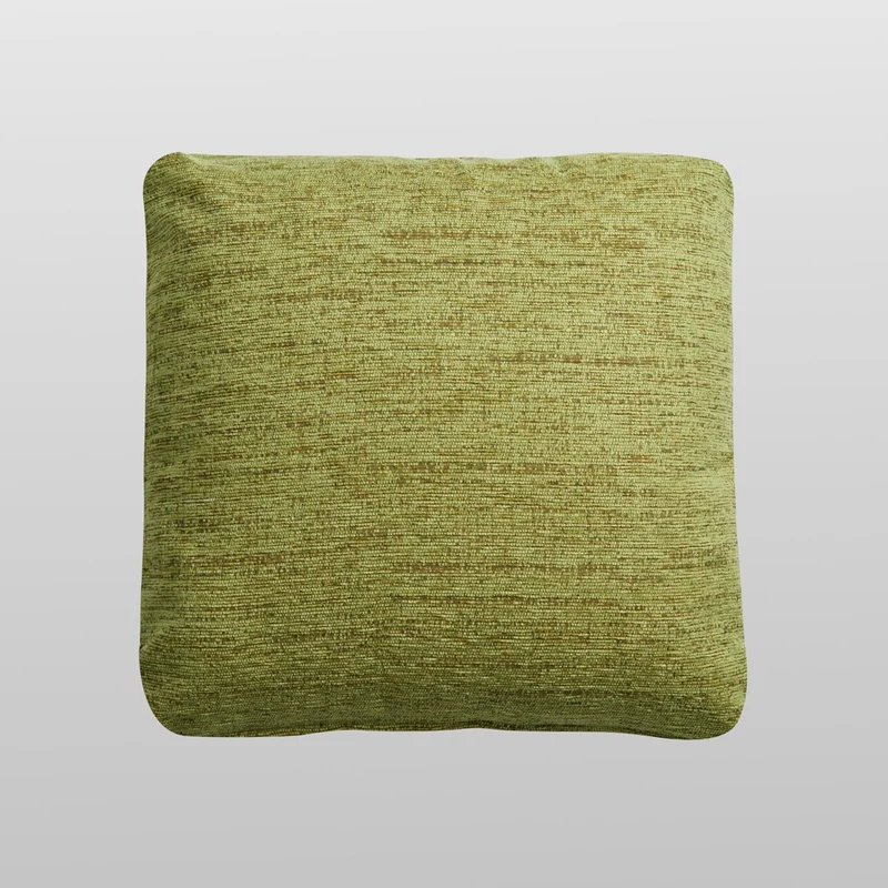 Funda de cojín chenilla pistacho