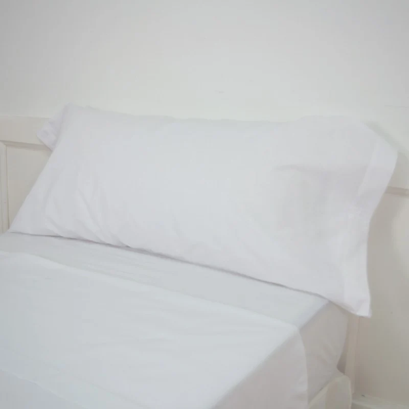Funda almohada blanca