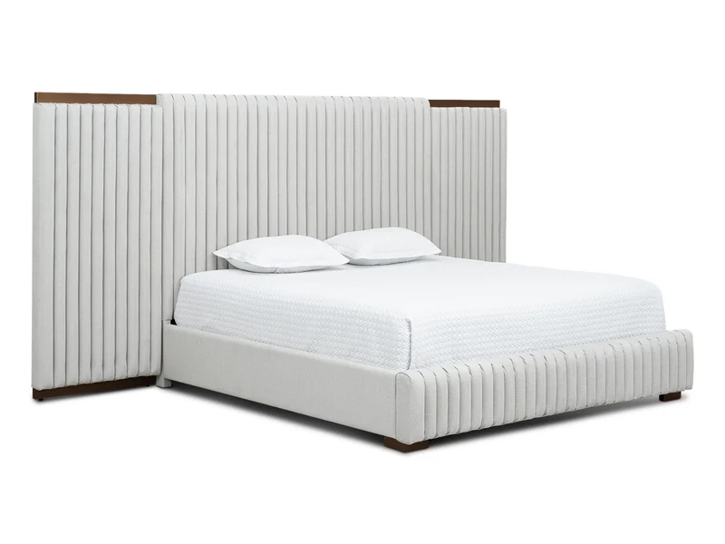 Cama Kioto Paneles Laterales Moka