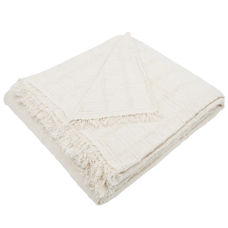 Colcha multiusos, plaid - Liso Beige