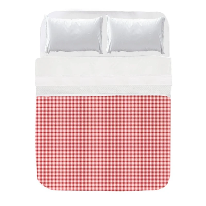 Colcha Vichy Rojo