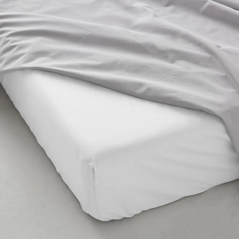 Bajera ajustable algodón blanco