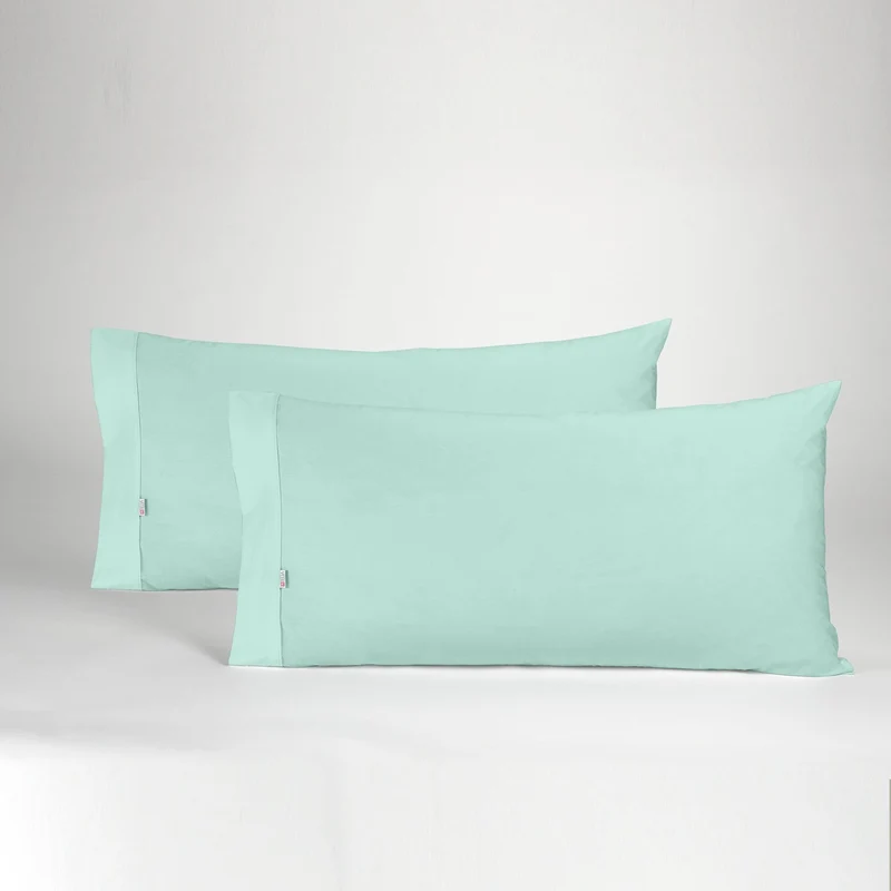 Funda de almohada aqua